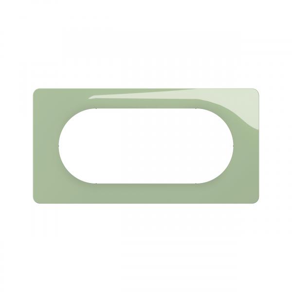 Vignette 2 produit Plaque de finition nouveau Cliane 4  5 modules - Vert Cladon | Ref : CP0508