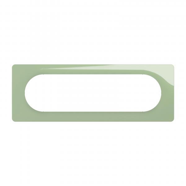 Vignette 2 produit Plaque de finition nouveau Cliane 6  8 modules - Vert Cladon | Ref : CP0511