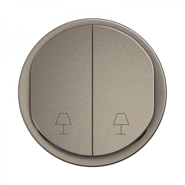 Vignette 2 produit Enjoliveur commande lampes de chevet nouveau Cliane - Titanium | Ref : CT0023