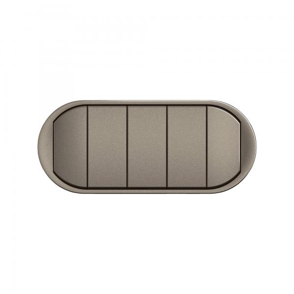 Vignette 2 produit Enjoliveur 5 commandes compactes nouveau Cliane - Titanium | Ref : CT0029