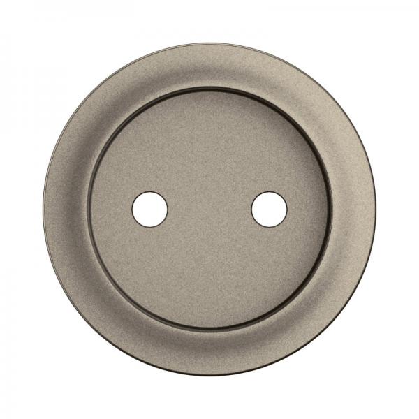 Vignette 2 produit Enjoliveur prise  puit 2P nouveau Cliane - Titanium | Ref : CT0110