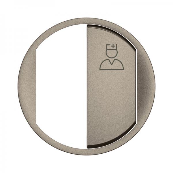 Vignette 2 produit Enjoliveur poussoir d'appel sanitaire nouveau Cliane- Titanium | Ref : CT0292