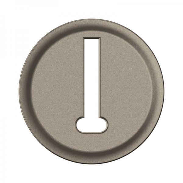 Vignette 2 produit Enjoliveur prise tlphone 8 contacts nouveau Cliane - Titanium | Ref : CT0338