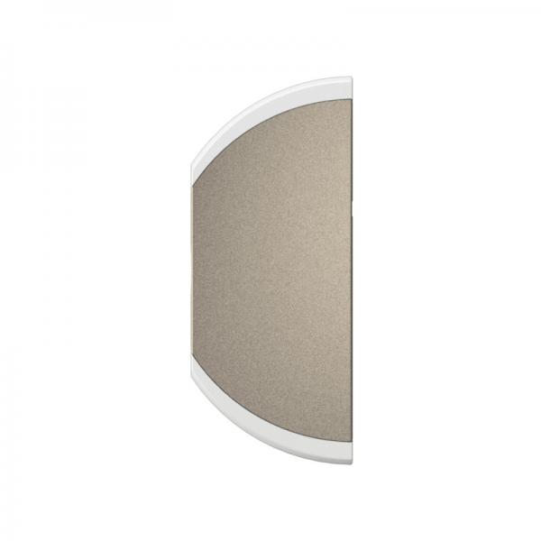 Vignette 2 produit Enjoliveur demi-touche Cliane sans marquage montage gauche ou droite - Titanium | Ref : CT0500