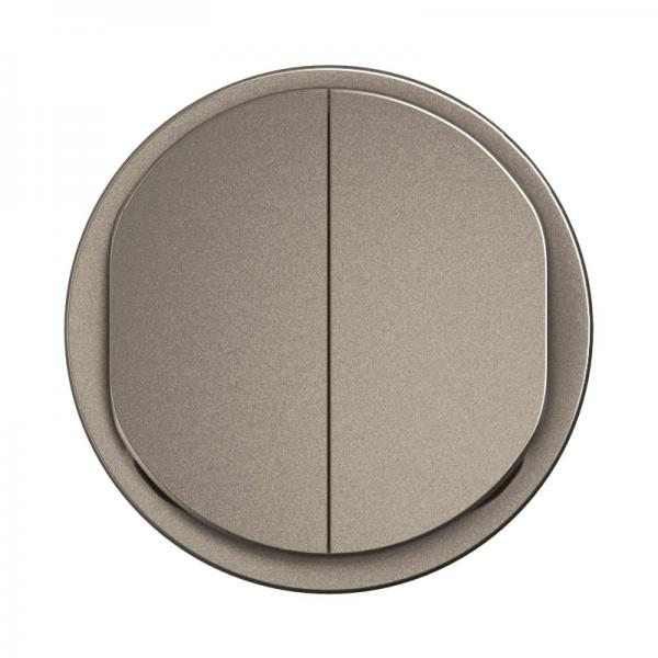 Vignette 2 produit Enjoliveur double inter ou va-et-vient Céliane - Titanium | Ref : CT2001