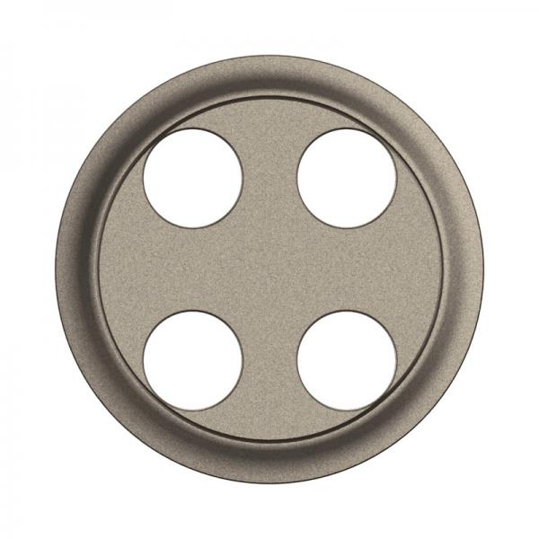 Vignette 2 produit Enjoliveur prise Banana gold double nouveau Cliane - Titanium | Ref : CT2312