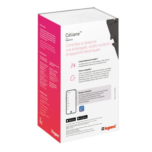Vignette 3 produit Ref : 064890A | Pack de dmarrage connect Cliane with Netatmo sans plaque graphite