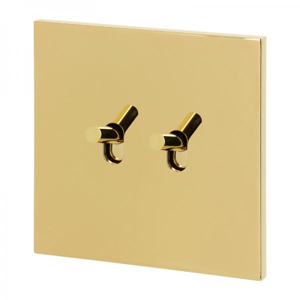 Vignette 3 produit Ref : 067702 | Double interrupteur ou va-et-vient Cliane 10AX avec enjoliveur blanc et support