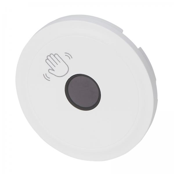 Vignette 3 produit Ref : 068227 | Enjoliveur de finition Cliane pour un interrupteur sans contact rfrence 067040 - finition blanc avec traitement antimicrobien
