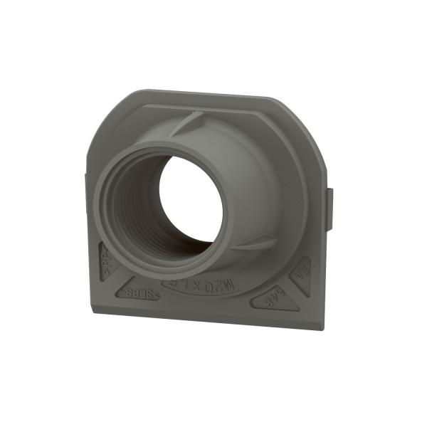 Vignette 3 produit Ref : 069663L | Embout presse-toupe Plexo 1 entre ISO20 anthracite