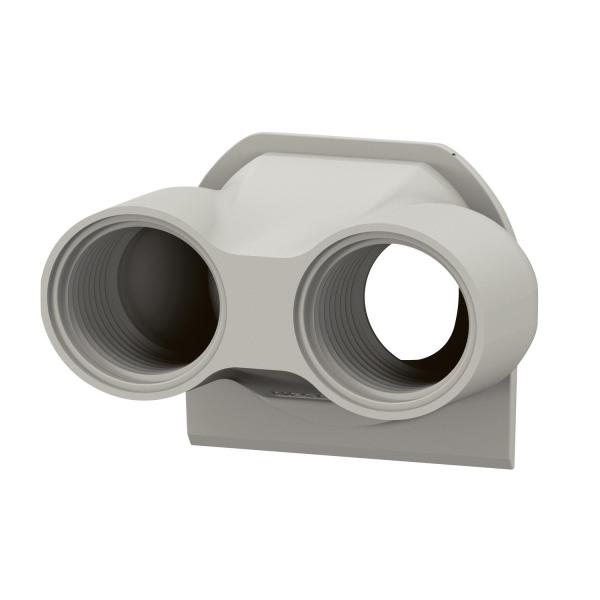 Vignette 3 produit Ref : 069670L | Embout presse-étoupe Plexo 2 entrées ISO20 gris