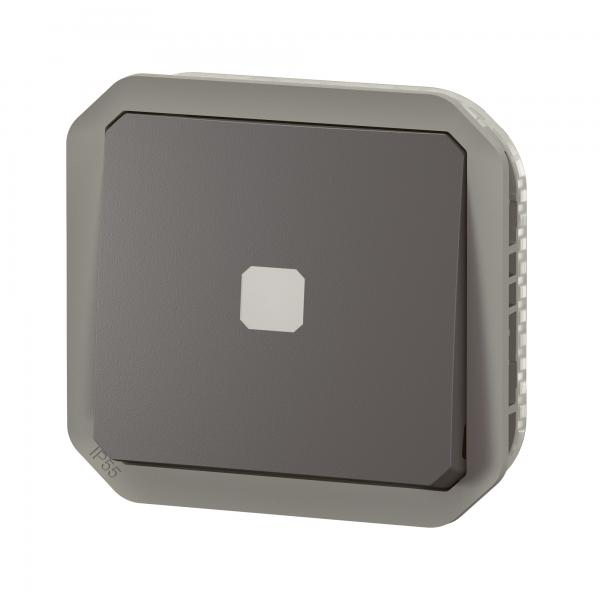Vignette 3 produit Ref : 069804L | Interrupteur temporis lumineux Plexo composable anthracite