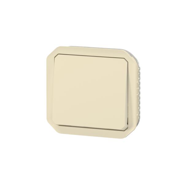 Vignette 3 produit Ref : 069808L | Interrupteur ou va-et-vient 10AX 250V Plexo composable sable