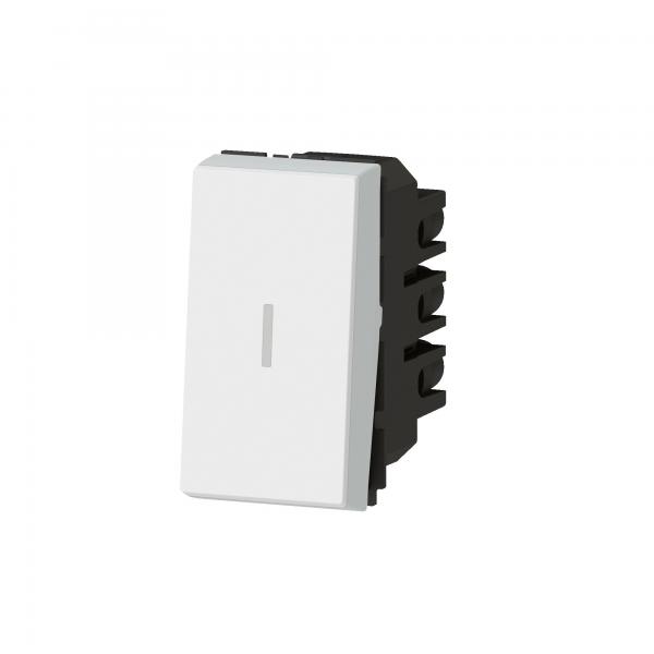 Vignette 3 produit Ref : 077060L | Interrupteur ou va-et-vient 20AX 250V~ Mosaic 1 module � blanc
