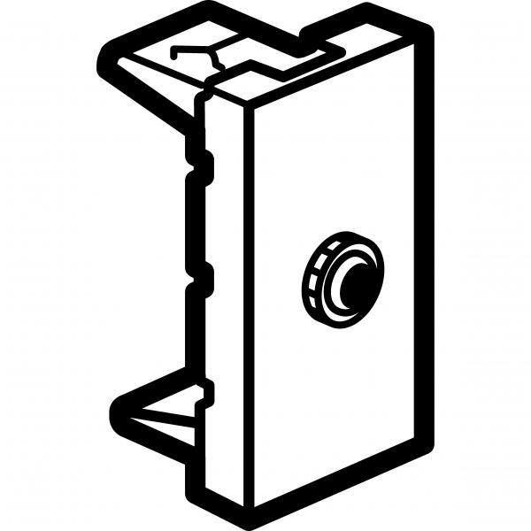 Vignette 3 produit Ref : 078773 | Prise Jack femelle 3,5mm � souder Mosaic 1 module  -  blanc