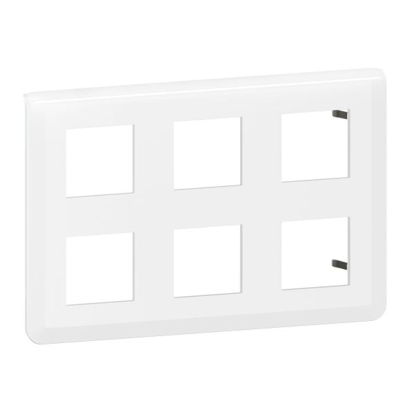 Vignette 3 produit Ref : 078832L | Plaque de finition Mosaic pour 2x3x2 modules blanc
