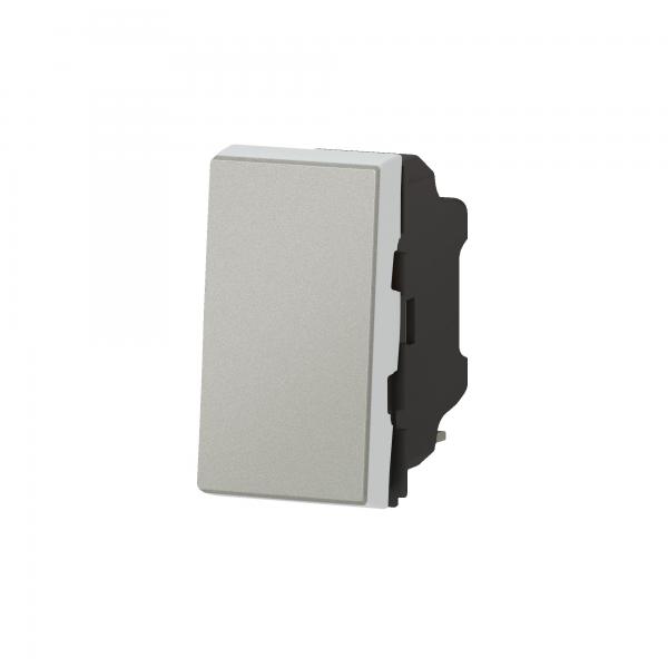 Vignette 3 produit Ref : 079201L | Interrupteur ou va-et-vient 10AX 250V~ Mosaic Easy-Led 1 module � alu