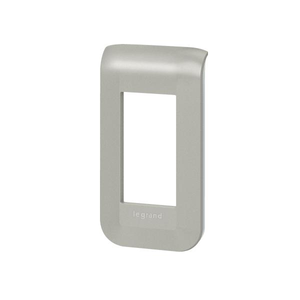 Vignette 3 produit Ref : 079301L | Plaque de finition Mosaic pour 1 module alu