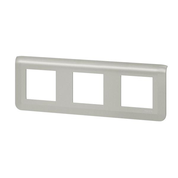 Vignette 3 produit Ref : 079306L | Plaque de finition horizontale Mosaic pour 3x2 modules alu