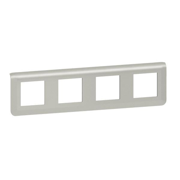 Vignette 3 produit Ref : 079308L | Plaque de finition horizontale Mosaic pour 4x2 modules alu