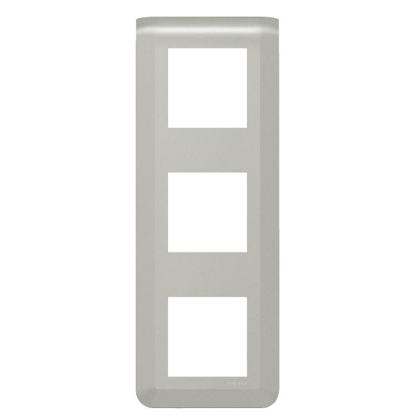 Vignette 3 produit Ref : 079323L | Plaque de finition verticale Mosaic pour 3x2 modules alu