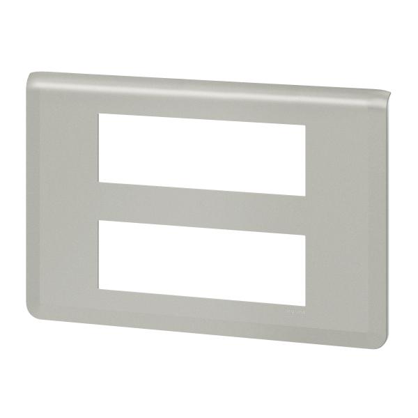 Vignette 3 produit Ref : 079336L | Plaque de finition Mosaic pour 2x6 modules alu