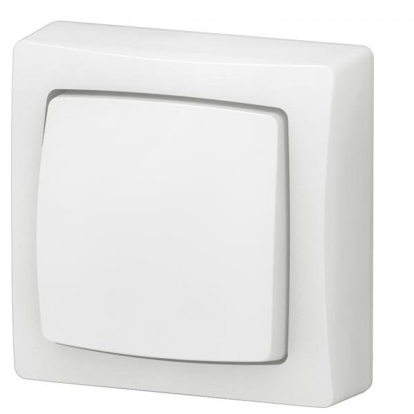 Vignette 3 produit Ref : 086003L | Interrupteur bipolaire Appareillage saillie complet - blanc