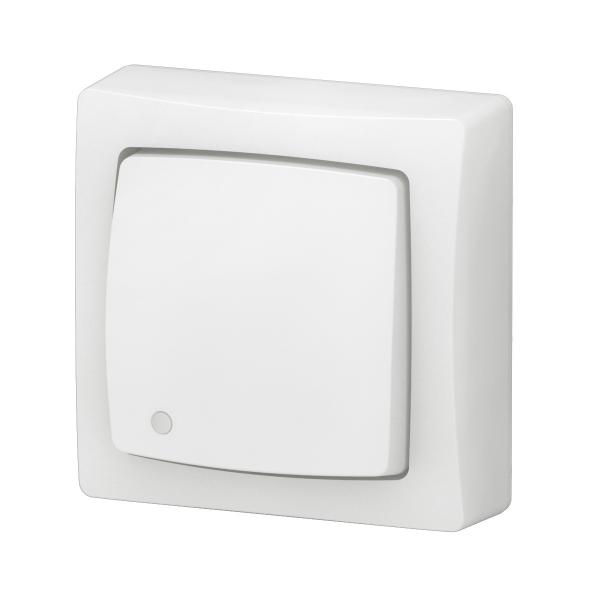 Vignette 3 produit Ref : 086017L | Transformeur simple lumineux Appareillage Saillie complet blanc