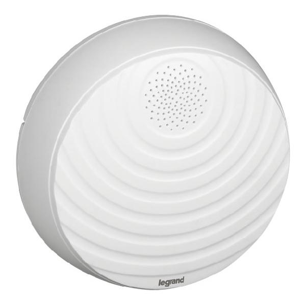 Vignette 3 produit Ref : 094252 | Kit carillon radio sans fil Confort  piles - blanc