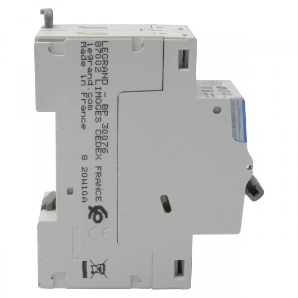 Vignette 3 produit Ref : 411506 | Interrupteur diffrentiel DX - ID arrive haute et dpart bas  vis  -  2P 230V~ 63A typeAC 30mA  -  2 modules