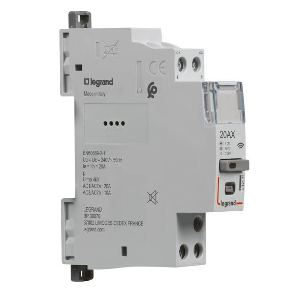 Vignette 3 produit Ref : 412171 | Contacteur connect DRIVIA with Netatmo multifonction 1P 20AX 230V~- 1 module