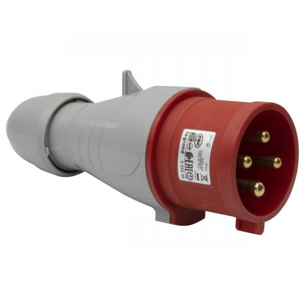 Vignette 3 produit Ref : 555238 | Fiche mobile droite P17 IP44 32A - 380V~ à 415V~ - 3P+T