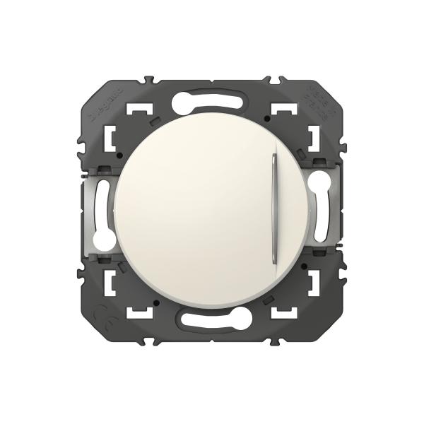 Vignette 3 produit Ref : 600016 | Poussoir simple avec voyant lumineux dooxie 6A 250V~ finition blanc