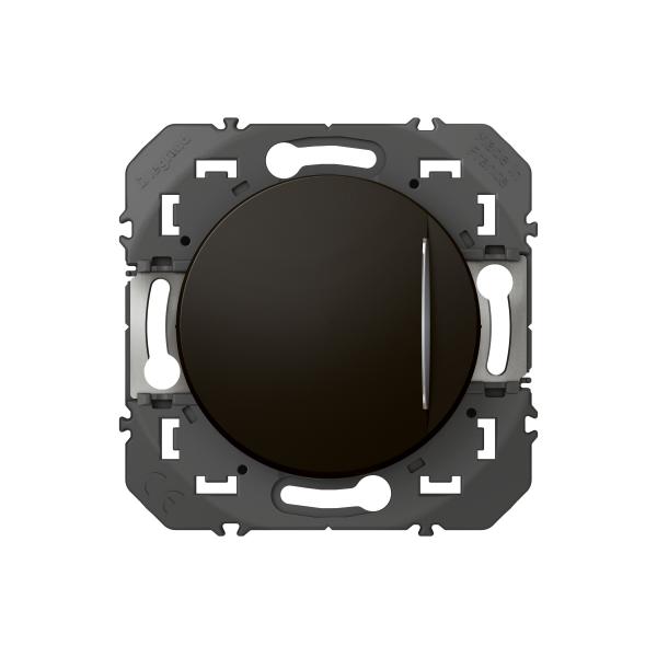 Vignette 3 produit Ref : 600211 | Interrupteur ou va-et-vient avec voyant lumineux dooxie 10AX 250V~ - noir