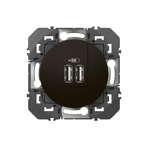 Vignette 3 produit Ref : 600543 | Double chargeur USB Type-A dooxie 3A 15W - noir