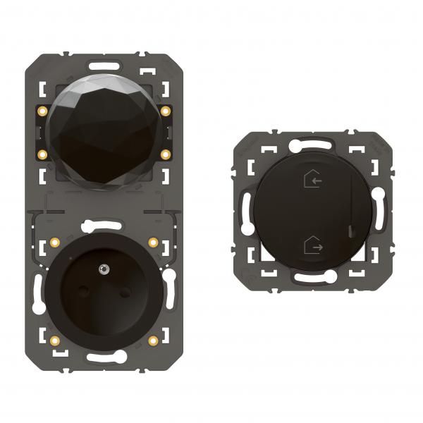 Vignette 3 produit Ref : 600870 | Pack dmarrage connect cde gale dpart/arrive ss fil dooxie with Netatmo noir