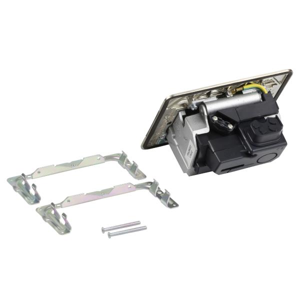 Vignette 3 produit Ref : 654000 | Pop up mobilier 4 modules  quiper livr avec kit d'installation  -  inox mat