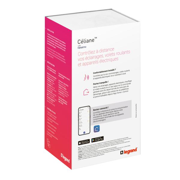 Vignette 3 produit Ref : CN0443 | Pack de démarrage nouveau Céliane with Netatmo pour installation connectée - Noir