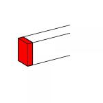 LEGRAND Embout pour goulottes dlp monobloc 35x80mm ou 50x80mm - blanc 010722