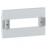 LEGRAND Plastron mtal 1/4 tour modulaires sur rail gaine  cbles xl400 -hauteur 150mm 020303