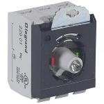 LEGRAND Osmoz compo - sous-ensemble bloc - tte lum -  vis - 12/24v~/= - no+nf - rouge 023004