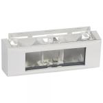 LEGRAND Cadre mosaic 6 modules pour toutes moulures dlplus - blanc 031614