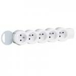 LEGRAND Bloc multiprise standard mobile 5 prises de courant 2p+t  cbler 050060