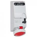 LEGRAND Prise verrouille p17 ip66 63a  -  380v~  415v~  -  3p+t 057294