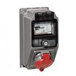 LEGRAND Coffret monoprise hypra ip44  -  1 prise 3p+n+t 32a 380v~  415v~ et 1 disjoncteur diffrentiel 059259