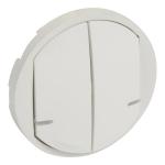 LEGRAND Enjoliveur cliane with netatmo pour inter double connect/cde sans fil - blanc 064816