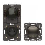 LEGRAND Pack de dmarrage connect cliane with netatmo sans plaque graphite 064890A