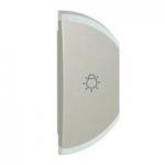 LEGRAND Enjoliveur simple cliane clairage montage droite  -  titane 068449