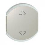 LEGRAND Enjoliveur double cliane pour volets roulants  -  titane 068559