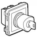 LEGRAND Poussoir no+nf dverrouillage  cl plexo composable ip55 3a 250v - gris/jaune 069548